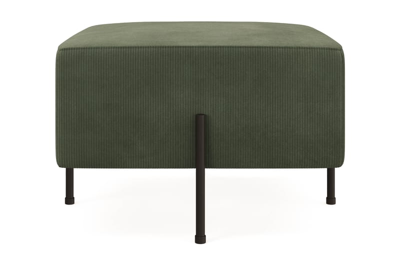 Menard Compact Sittpuff 60 cm Kvadratisk - Grön - Möbler - Stolar & fåtöljer - Pall & puff - Sittpuff