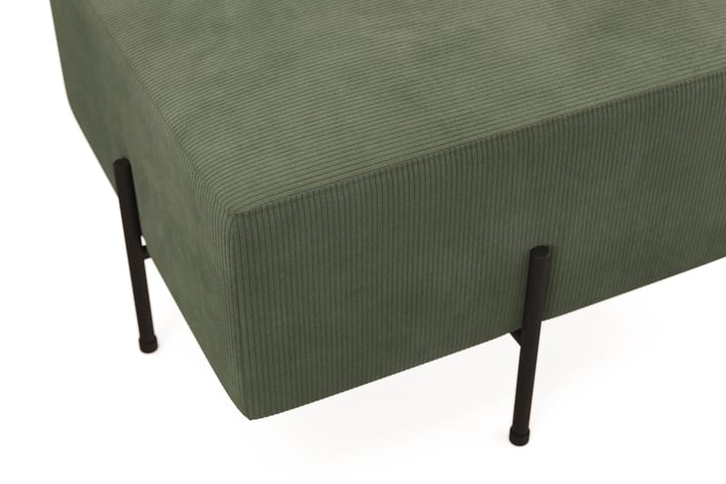 Menard Compact Sittpuff 60 cm Kvadratisk - Grön - Möbler - Stolar & fåtöljer - Pall & puff - Sittpuff