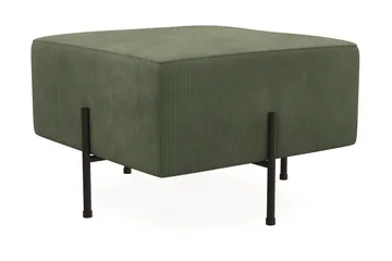 Menard Compact Sittpuff 60 cm Kvadratisk - Grön - Möbler - Stolar & fåtöljer - Pall & puff - Sittpuff