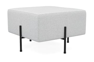 Menard Compact Sittpuff 60 cm Kvadratisk - Ljusgrå - Möbler - Stolar & fåtöljer - Pall & puff - Sittpuff