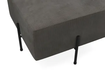 Menard Compact Sittpuff 60 cm Kvadratisk - Mörkgrå - Möbler - Stolar & fåtöljer - Pall & puff - Sittpuff