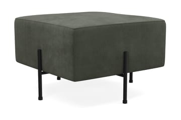 Menard Compact Sittpuff 60 cm Kvadratisk - Mörkgrön - Möbler - Stolar & fåtöljer - Pall & puff - Sittpuff