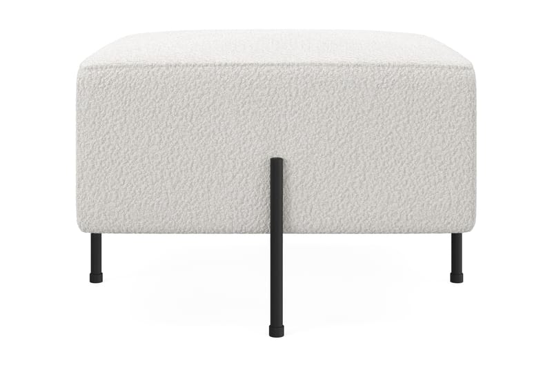 Menard Compact Sittpuff 60 cm Kvadratisk - Vit - Möbler - Stolar & fåtöljer - Pall & puff - Sittpuff