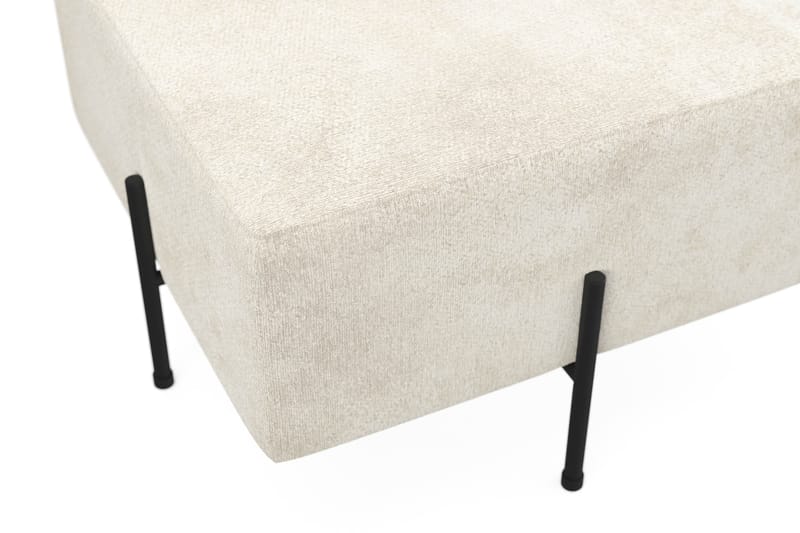 Menard Compact Sittpuff 60 cm Kvadratisk - Vit - Möbler - Stolar & fåtöljer - Pall & puff - Sittpuff