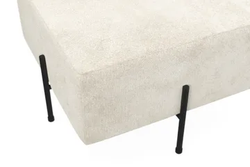 Menard Compact Sittpuff 60 cm Kvadratisk - Vit - Möbler - Stolar & fåtöljer - Pall & puff - Sittpuff