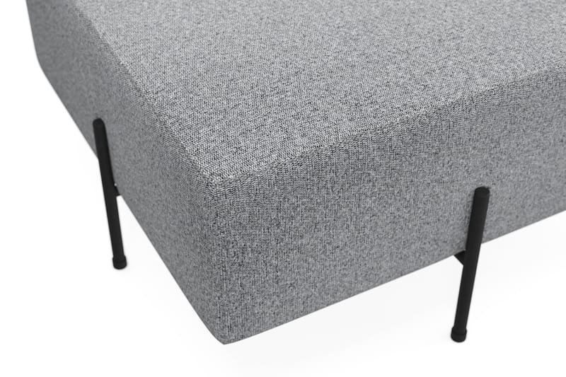 Menard Compact Sittpuff 70 cm Kvadratisk - Grå - Möbler - Stolar & fåtöljer - Pall & puff - Sittpuff
