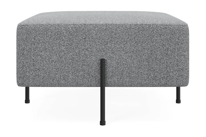 Menard Compact Sittpuff 70 cm Kvadratisk - Grå - Möbler - Stolar & fåtöljer - Pall & puff - Sittpuff