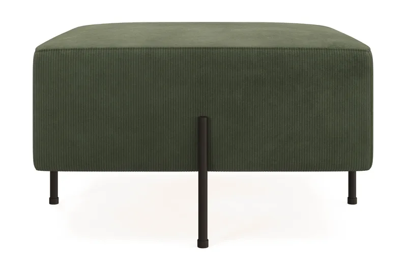 Menard Compact Sittpuff 70 cm Kvadratisk - Grön - Möbler - Stolar & fåtöljer - Pall & puff - Sittpuff