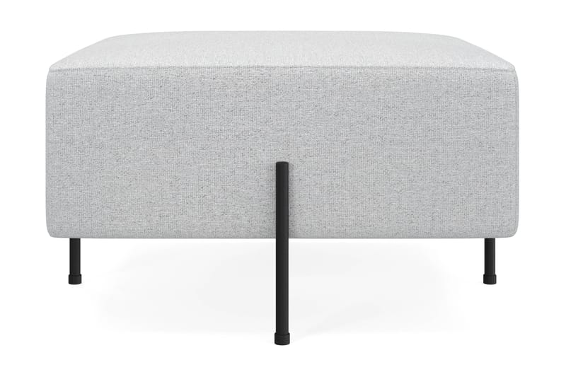 Menard Compact Sittpuff 70 cm Kvadratisk - Ljusgrå - Möbler - Stolar & fåtöljer - Pall & puff - Sittpuff