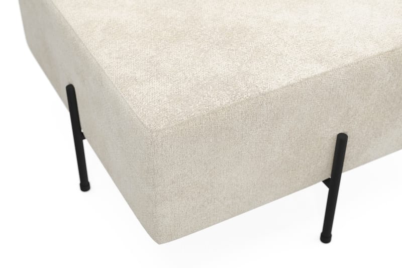 Menard Compact Sittpuff 70 cm Kvadratisk - Vit - Möbler - Stolar & fåtöljer - Pall & puff - Sittpuff