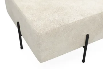 Menard Compact Sittpuff 70 cm Kvadratisk - Vit - Möbler - Stolar & fåtöljer - Pall & puff - Sittpuff
