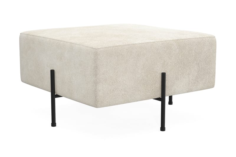 Menard Compact Sittpuff 70 cm Kvadratisk - Vit - Möbler - Stolar & fåtöljer - Pall & puff - Sittpuff