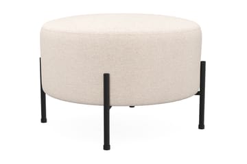 Menard Compact Sittpuff Rund 60 cm - Beige - Möbler - Stolar & fåtöljer - Pall & puff - Sittpuff