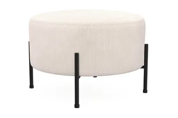 Menard Compact Sittpuff Rund 60 cm - Beige - Möbler - Stolar & fåtöljer - Pall & puff - Sittpuff