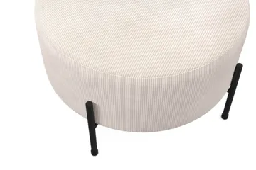 Menard Compact Sittpuff Rund 60 cm - Beige - Möbler - Stolar & fåtöljer - Pall & puff - Sittpuff