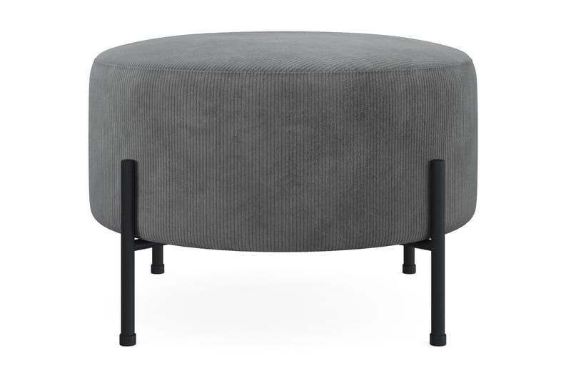 Menard Compact Sittpuff Rund 60 cm - Grå - Möbler - Stolar & fåtöljer - Pall & puff - Sittpuff