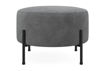 Menard Compact Sittpuff Rund 60 cm - Grå - Möbler - Stolar & fåtöljer - Pall & puff - Sittpuff