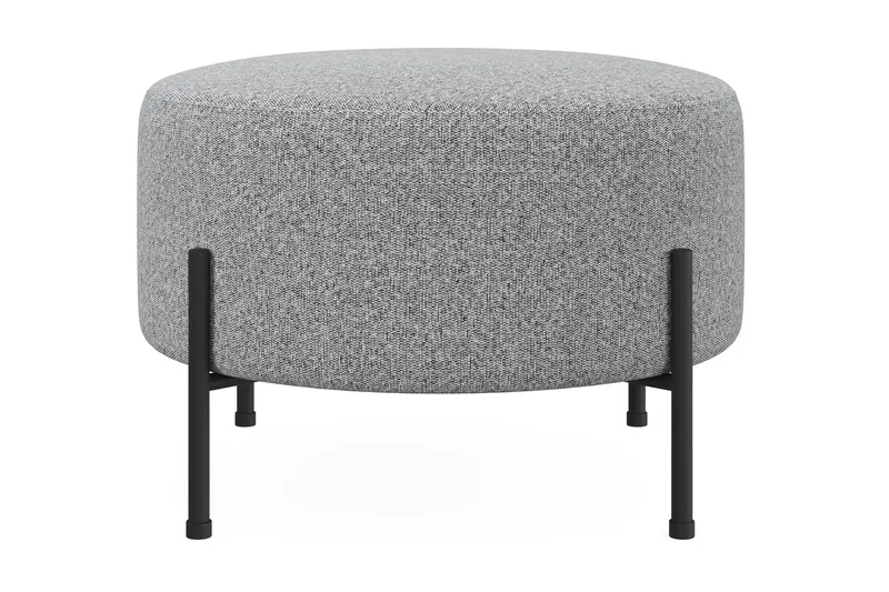 Menard Compact Sittpuff Rund 60 cm - Grå - Möbler - Stolar & fåtöljer - Pall & puff - Sittpuff