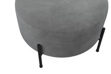 Menard Compact Sittpuff Rund 60 cm - Grå - Möbler - Stolar & fåtöljer - Pall & puff - Sittpuff