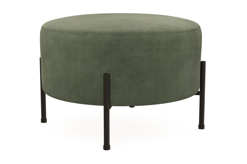 Menard Compact Sittpuff Rund 60 cm - Gr ön - Möbler - Stolar & fåtöljer - Pall & puff - Sittpuff