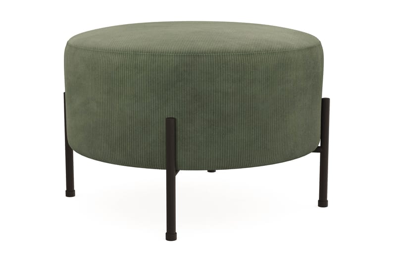 Menard Compact Sittpuff Rund 60 cm - Grön - Möbler - Stolar & fåtöljer - Pall & puff - Sittpuff