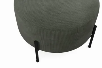 Menard Compact Sittpuff Rund 60 cm - Mörkgrön - Möbler - Stolar & fåtöljer - Pall & puff - Sittpuff