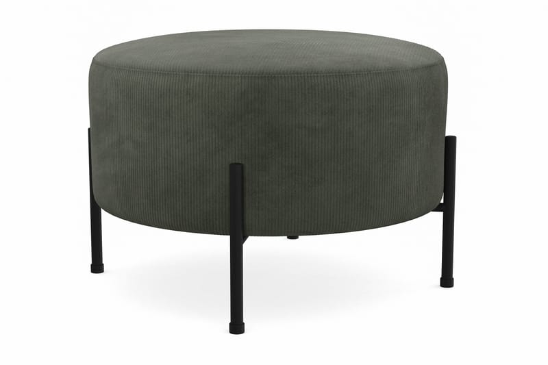 Menard Compact Sittpuff Rund 60 cm - Mörkgrön - Möbler - Stolar & fåtöljer - Pall & puff - Sittpuff