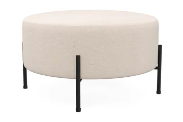 Menard Compact Sittpuff Rund 70 cm - Beige - Möbler - Stolar & fåtöljer - Pall & puff - Sittpuff