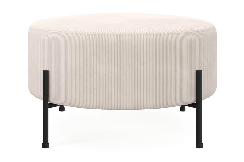Menard Compact Sittpuff Rund 70 cm - Beige - Möbler - Stolar & fåtöljer - Pall & puff - Sittpuff