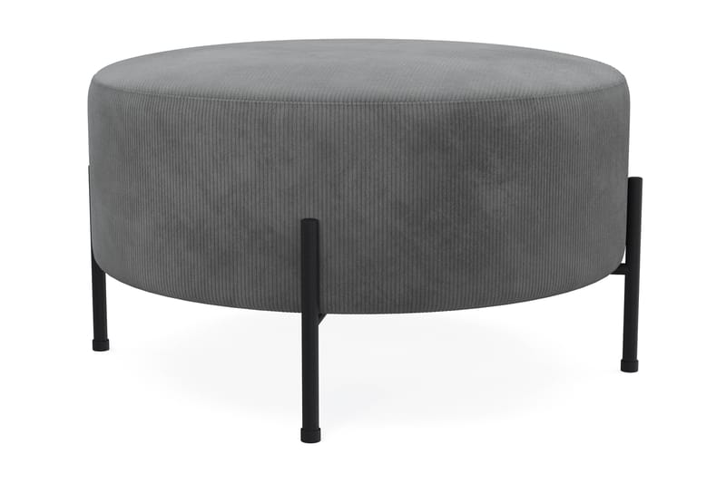 Menard Compact Sittpuff Rund 70 cm - Grå - Möbler - Stolar & fåtöljer - Pall & puff - Sittpuff