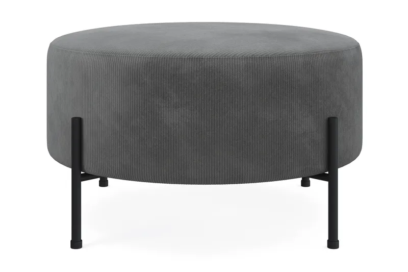 Menard Compact Sittpuff Rund 70 cm - Grå - Möbler - Stolar & fåtöljer - Pall & puff - Sittpuff