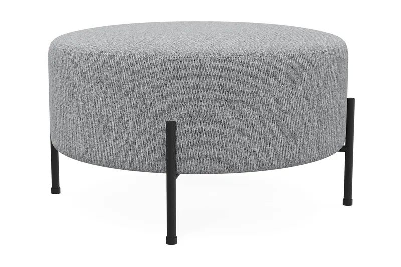 Menard Compact Sittpuff Rund 70 cm - Grå - Möbler - Stolar & fåtöljer - Pall & puff - Sittpuff