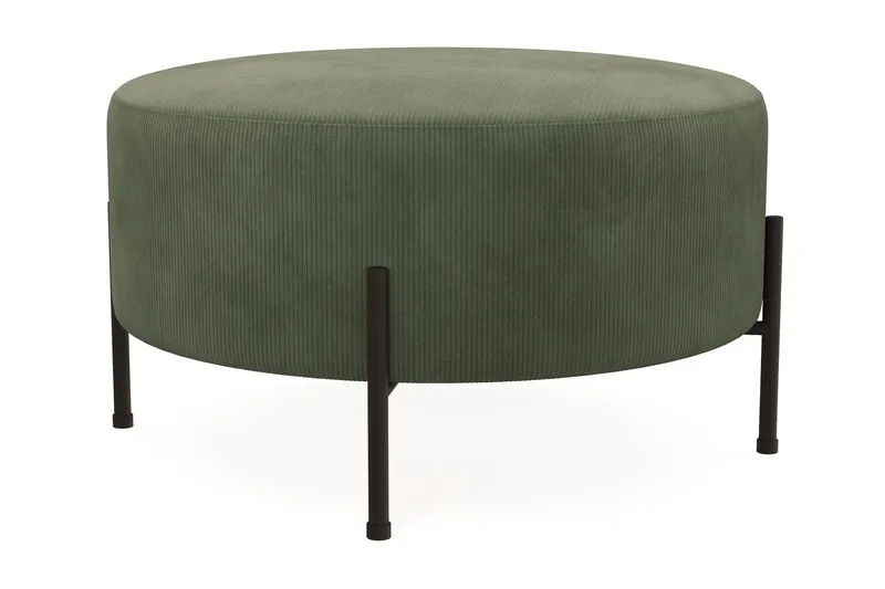 Menard Compact Sittpuff Rund 70 cm - Grön - Möbler - Stolar & fåtöljer - Pall & puff - Sittpuff