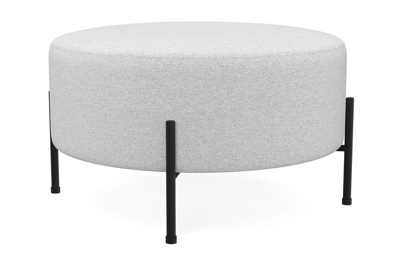 Menard Compact Sittpuff Rund 70 cm - Ljusgrå - Möbler - Stolar & fåtöljer - Pall & puff - Sittpuff