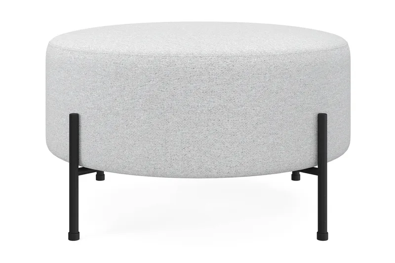 Menard Compact Sittpuff Rund 70 cm - Ljusgrå - Möbler - Stolar & fåtöljer - Pall & puff - Sittpuff
