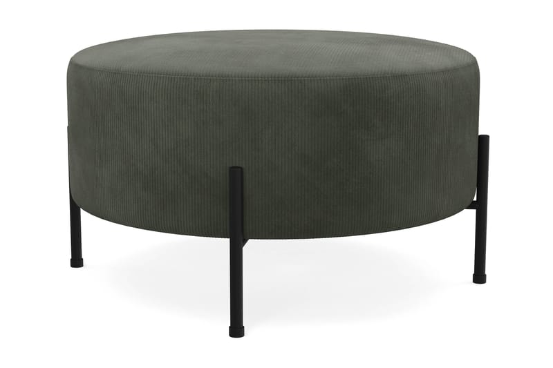 Menard Compact Sittpuff Rund 70 cm - Mörkgrön - Möbler - Stolar & fåtöljer - Pall & puff - Sittpuff
