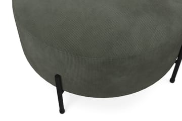 Menard Compact Sittpuff Rund 70 cm - Mörkgrön - Möbler - Stolar & fåtöljer - Pall & puff - Sittpuff
