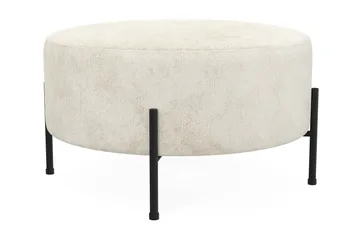 Menard Compact Sittpuff Rund 70 cm - Vit - Möbler - Stolar & fåtöljer - Pall & puff - Sittpuff