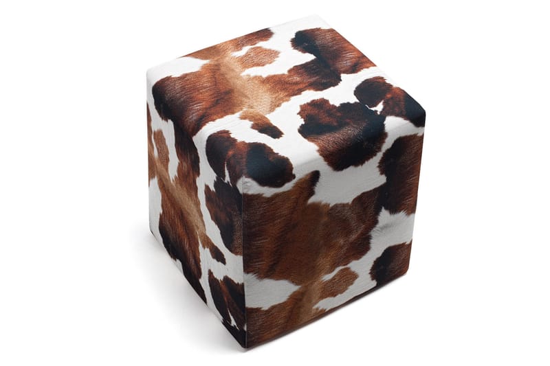 Milkyna Sittpuff - Brun/Vit - Möbler - Stolar & fåtöljer - Pall & puff - Sittpuff