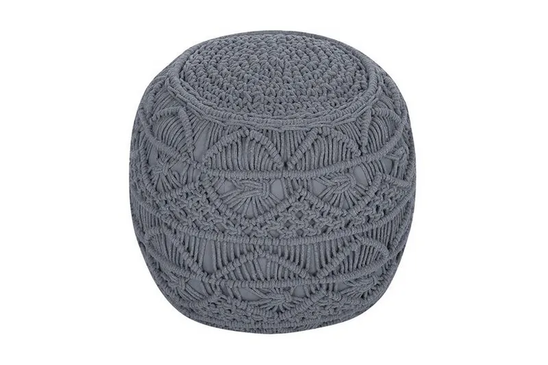 Mogilevsky Sittpuff 40x40 cm - Grå - Möbler - Stolar & fåtöljer - Pall & puff - Sittpuff