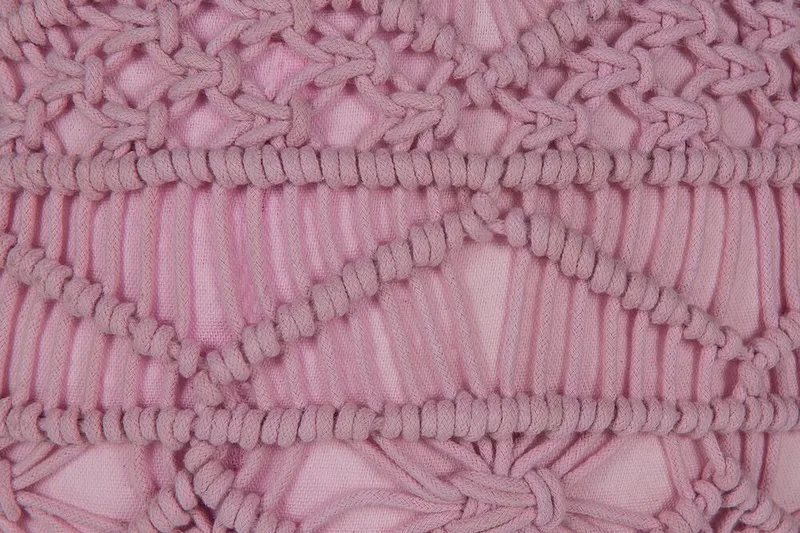 Mogilevsky Sittpuff 40x40 cm - Rosa - Möbler - Stolar & fåtöljer - Pall & puff - Sittpuff