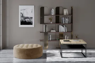 Montyda Sittpuff Rund - Beige - Möbler - Stolar & fåtöljer - Pall & puff - Sittpuff