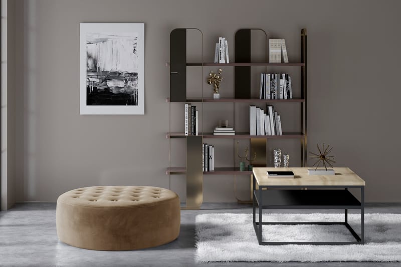 Montyda Sittpuff Rund - Beige - Möbler - Stolar & fåtöljer - Pall & puff - Sittpuff