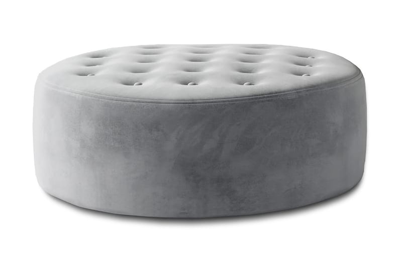 Montyda Sittpuff Rund - Grå - Möbler - Stolar & fåtöljer - Pall & puff - Sittpuff