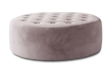 Montyda Sittpuff Rund - Rosa - Möbler - Stolar & fåtöljer - Pall & puff - Sittpuff