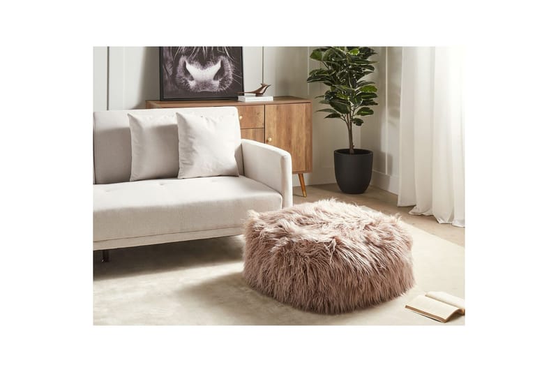 Sittpuff Mukki Taupe - Taupe - Möbler - Stolar & fåtöljer - Pall & puff - Sittpuff