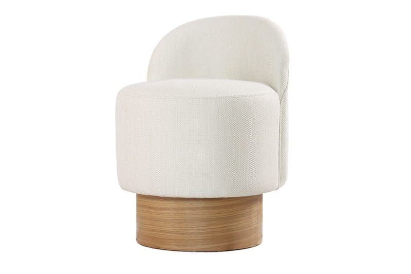 Muktan Sittpuff 47 cm - Cream - Möbler - Stolar & fåtöljer - Pall & puff - Sittpuff