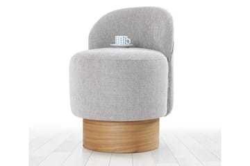 Muktan Sittpuff 47 cm - Grå - Möbler - Stolar & fåtöljer - Pall & puff - Sittpuff