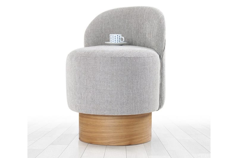 Muktan Sittpuff 47 cm - Grå - Möbler - Stolar & fåtöljer - Pall & puff - Sittpuff