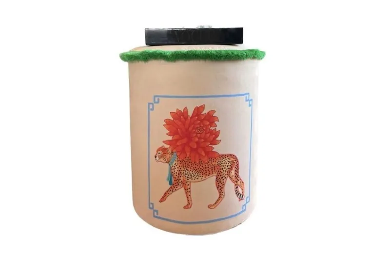 Multan Sittpuff 45 cm, Flerfärgad